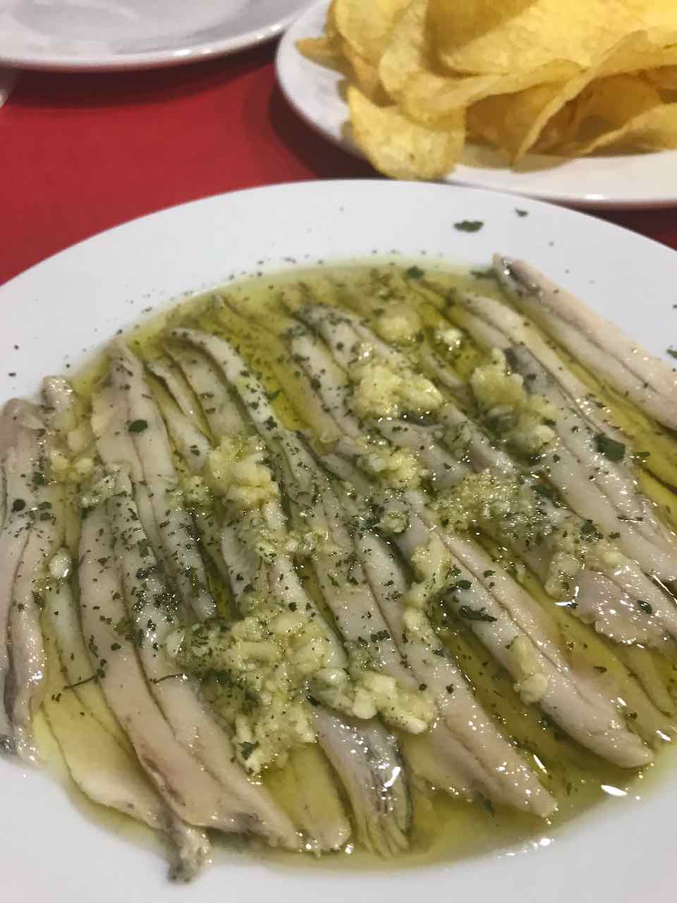 Boquerones en vinagre