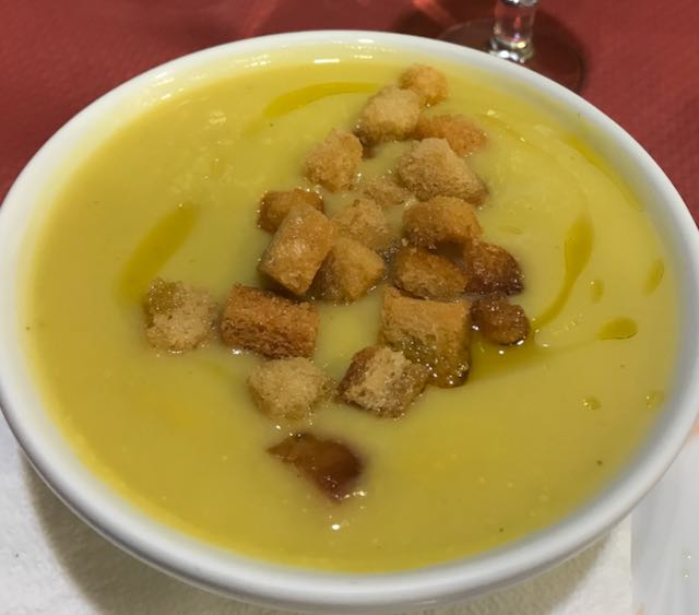 Crema de verduras